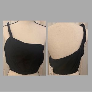 ZARA ONE-SHOULDER TOP
